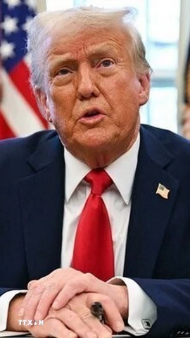 Tổng thống Mỹ Donald Trump. (Ảnh: IRNA/TTXVN)
