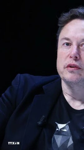Tỷ phú Elon Musk. (Ảnh: Getty Images/TTXVN)