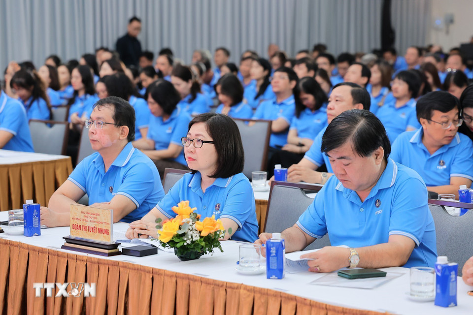 Các đại biểu tham dự Đại hội. (Ảnh: Lê Đông/TTXVN)