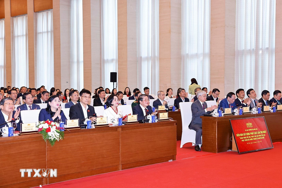 Đại biểu dự diễn đàn. (Ảnh: Doãn Tấn/TTXVN)