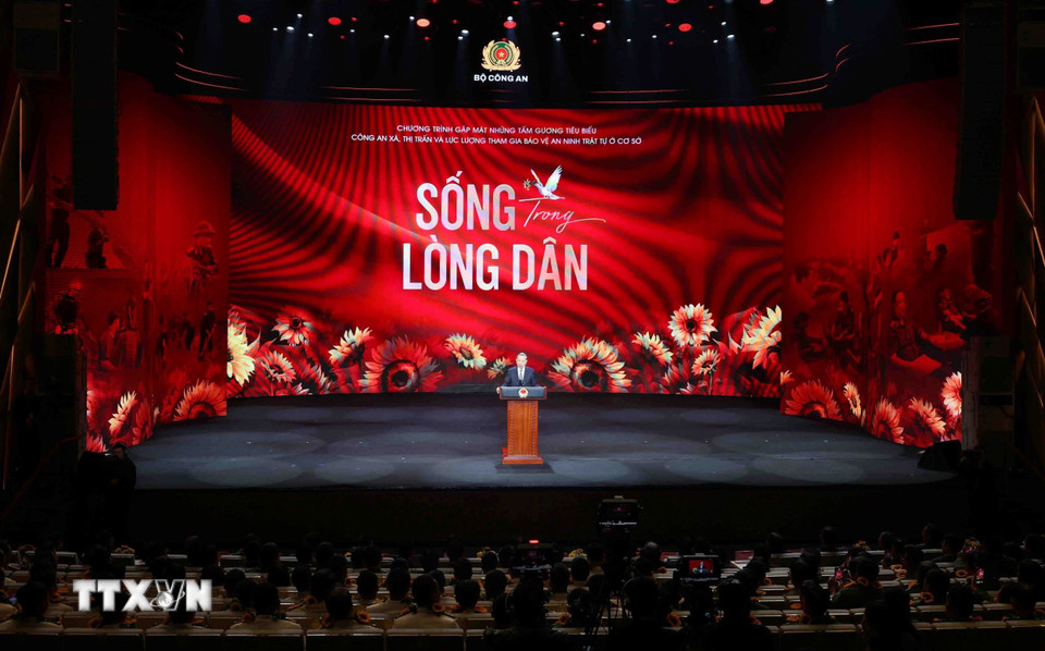 Tổng Bí thư Tô Lâm phát biểu. (Ảnh: Phạm Kiên/TTXVN)