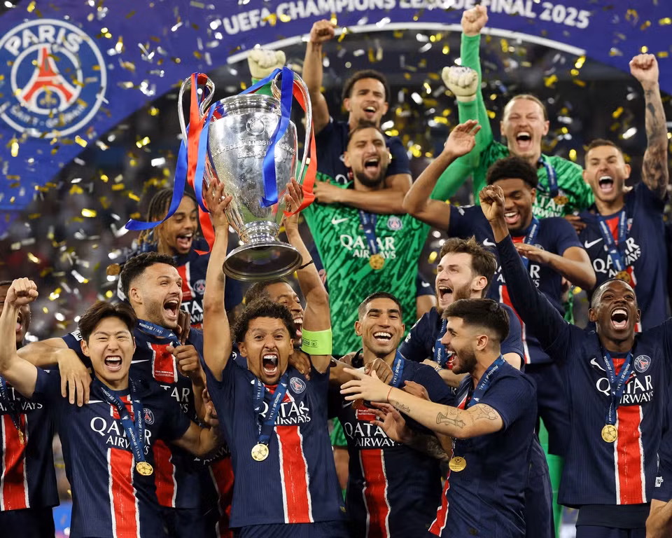 PSG lần đầu giành chức vô địch Champions League. (Nguồn: Getty Images)