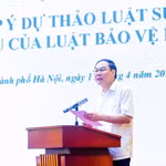 Thứ trưởng Bộ Nông nghiệp và Môi trường Lê Công Thành phát biểu.