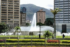Khu vực quảng trường Plaza Venezuela. (Ảnh: DDN)