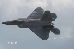 Máy bay F-22 Raptor. (Ảnh: AFP/TTXVN)