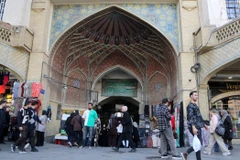 Chợ Lớn tại thủ đô Tehran, Iran. (Ảnh: THX/TTXVN)