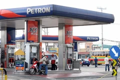 Một trạm xăng ở Philippines. (Ảnh: AFP)