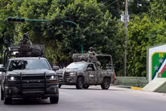Binh sỹ Mexico. (Ảnh: AFP/TTXVN)