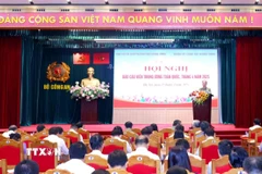 Quang cảnh hội nghị. (Ảnh: Phương Hoa/TTXVN)