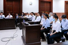 Toàn cảnh phiên xét xử phúc thẩm. (Ảnh: Hồng Giang/TTXVN)