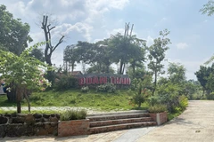 Cơ sở kinh doanh dịch vụ ăn uống Đoàn Thành Horse Farm có nhiều công trình xây dựng. (Ảnh: Tường Quân/TTXVN)