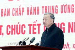 Tổng Bí thư Tô Lâm phát biểu. (Ảnh: Thống Nhất/TTXVN)