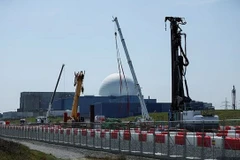 Địa điểm xây dựng nhà máy điện hạt nhân Sizewell C mới ở Suffolk. (Ảnh: Reuters)