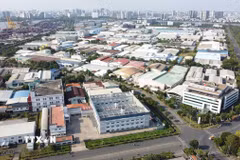 Không khí TP Hồ Chí Minh không tốt cho nhóm nhạy cảm. (Ảnh: Trung Tuyến-TTXVN)