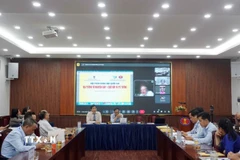 Quang cảnh Hội thảo. (Ảnh: Thu Hoài/TTXVN)