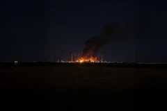 Quang cảnh vụ tấn công. (Ảnh: militarnyi)