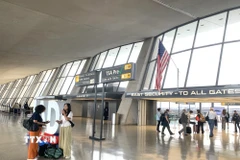 Sân bay quốc tế Washington Dulles (IAD) ở bang Virginia của Mỹ. (Ảnh: Ngọc Quang/TTXVN)