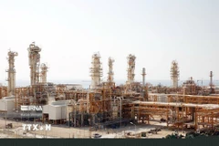 Mỏ khí đốt South Pars của Iran. (Ảnh: IRNA/TTXVN)
