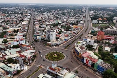 Bình Phước sau sắp xếp dự kiến còn 42 xã, phường. (Ảnh: Hồng Đạt/TTXVN)