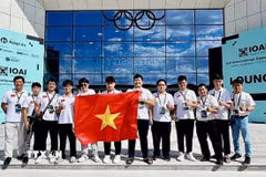 Việt Nam đạt 2 huy chương Vàng Olympic Trí tuệ nhân tạo quốc tế (IOAI) năm 2026. (Ảnh: TTXVN phát)