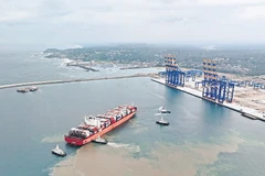 Cảng biển quốc tế Vizhinjam. (Ảnh: new indian express)