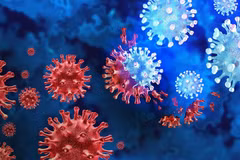 Virus SARS-CoV-2. (Ảnh: Getty Images)