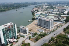 Trụ sở cơ quan Nhà nước mới được xây dựng tại Khu công nghiệp Biên Hòa 1, tỉnh Đồng Nai. (Ảnh: Công Phong/TTXVN)