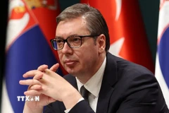 Tổng thống Aleksandar Vucic.(Ảnh: AFP/TTXVN)