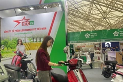 Gian hàng của Công ty Trách nhiệm hữu hạn HTC.