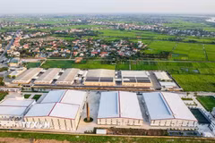 Cụm công nghiệp Hưng Nhân, Hưng Yên. (Ảnh: Thu Hoài/TTXVN)