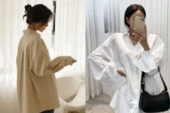Áo sơmi phom rộng - phong cách thời trang đầy cá tính và phóng khoáng