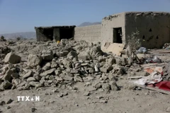 Ngày 27/2/2026, Pakistan đã tiến hành không kích các cơ sở của Taliban tại Afghanistan, phá hủy nhiều mục tiêu quan trọng, trong đó có một kho đạn tại tỉnh Nangarhar. (Ảnh: THX/TTXVN)