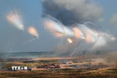 Cuộc tập trận chung của Nga và Belarus Zapad-2021, ngày 12/9/2021. (Ảnh: THX/TTXVN)