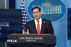 Ngoại trưởng Mỹ Marco Rubio. (Ảnh: THX/TTXVN)