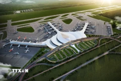 Nhà ga Cảng Hàng không Quốc tế Long Thành. (Ảnh: Sỹ Tuyên/TTXVN)