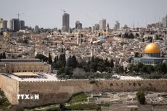 Đền thờ Al-Aqsa (Núi Đền) tại Jerusalem. (Ảnh: THX/TTXVN)