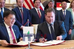 Việt Nam-Mỹ ký kết các văn kiện hợp tác năng lượng