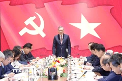 Tổng Bí thư Tô Lâm phát biểu chỉ đạo. (Ảnh: Thống Nhất/TTXVN)