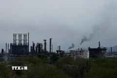 Khu liên hợp công nghiệp hóa dầu ở bang Anzoategui, Venezuela. (Ảnh: THX/TTXVN)