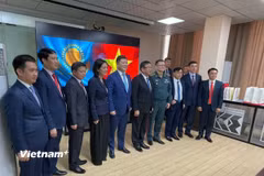 Quang cảnh một buổi làm việc. (Ảnh: Vietnam+)