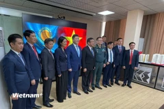 Quang cảnh một buổi làm việc. (Ảnh: Vietnam+)