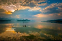 Hồ Núi Cốc. (Ảnh: Cổng Thông tin điện tử Thái Nguyên)