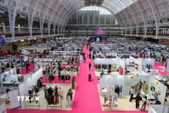 Quang cảnh một Hội chợ thời trang. (Ảnh minh họa. Hữu Tiến/TTXVN)