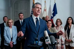 Thống đốc bang California, ông Gavin Newsom. (Ảnh: The New York Times)