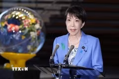 Thủ tướng Nhật Bản Sanae Takaichi. (Ảnh: Kyodo/TTXVN)