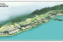 Phối cảnh Khu đô thị Đông Bắc cảng Cái Rồng.