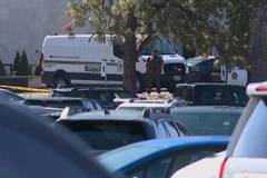 Quang cảnh khu vực xảy ra vụ nổ súng. (Ảnh: Reuters)