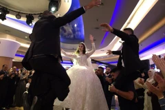 Một đám cưới của người Arab ở thành phố Kfa Kanna - Nazareth, miền Bắc Israel. (Ảnh: Thanh Bình/Vietnam+)