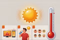 Khuyến cáo các biện pháp phòng bệnh khi có nắng nóng