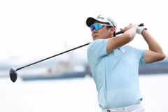 Golfer Hàn Quốc Ham Jeong-woo vừa đăng quang tại Singapore Open 2026. (Ảnh: The Business Times)